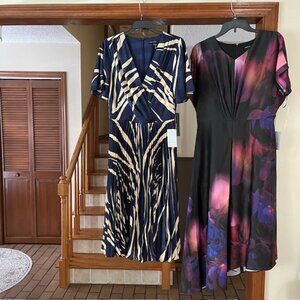 2 NWT Maggy London Size 8 Dresses.